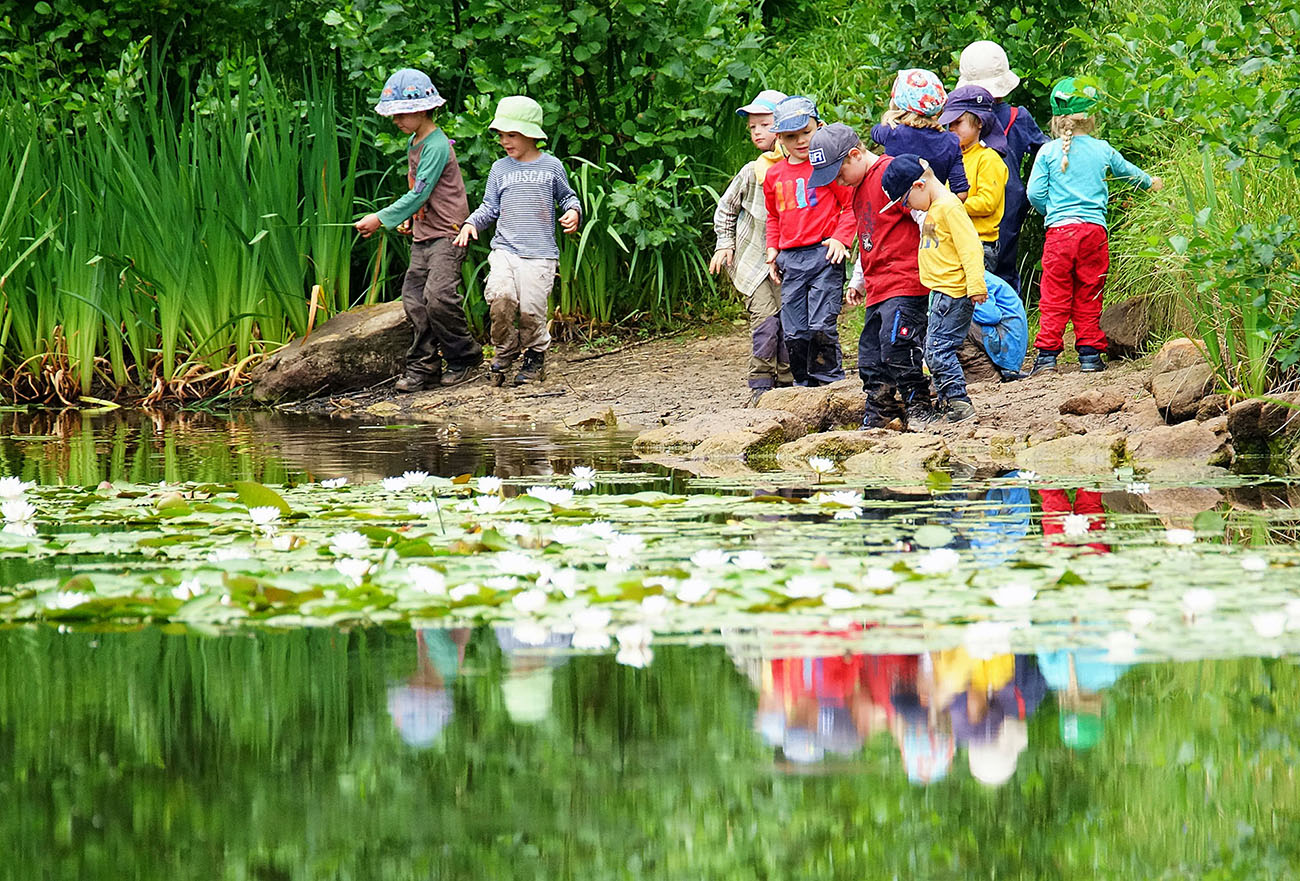 Bild von Kindern am Kohlweiher